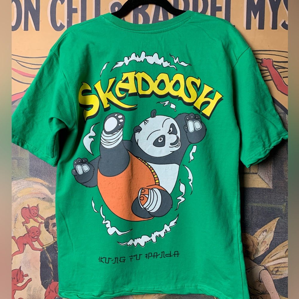 The Souled Store Kung Fu Panda Skadoosh Oversized T-Shirt
